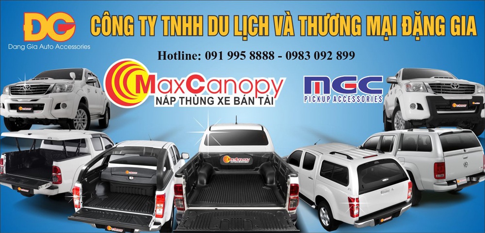 max canopy thuong hieu nap thung ban tai