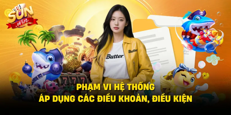 Phạm vi hệ thống áp dụng các điều khoản, điều kiện